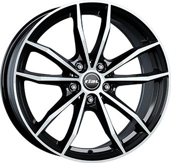 RIAL X12X DIAM BLACK POL 9x20 5/112 ET38 CB66.6
