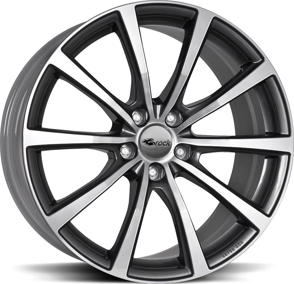 BROCK B32 TITAN FULL POL 11x20 5/130 ET70 CB71.6