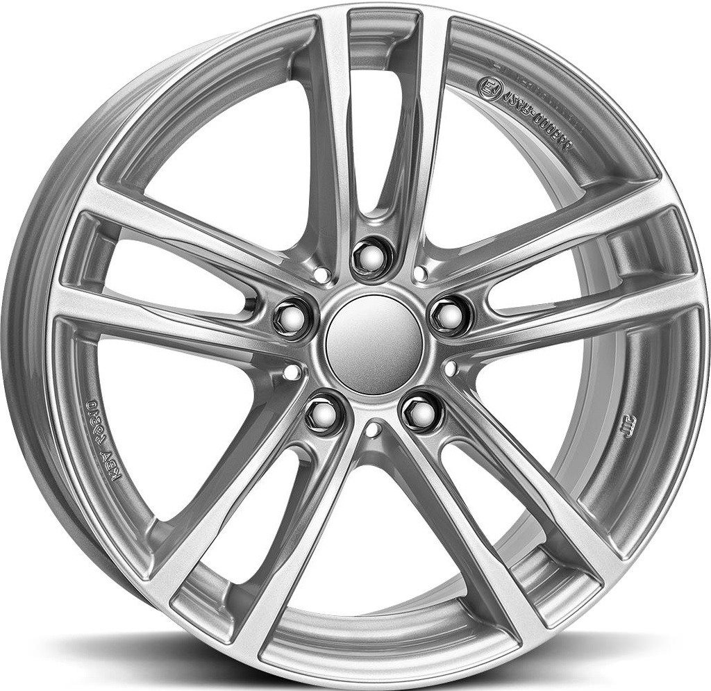 RIAL X10X POLAR SILV 8.5x18 5/112 ET44 CB66.7