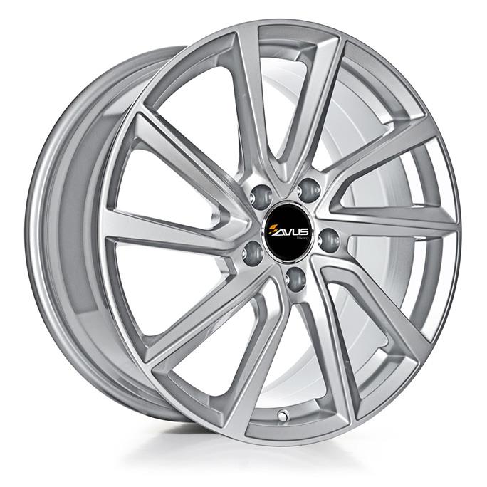 AVUS AC-518 HYPER SILVER 8x19 5/112 ET44 CB57.1