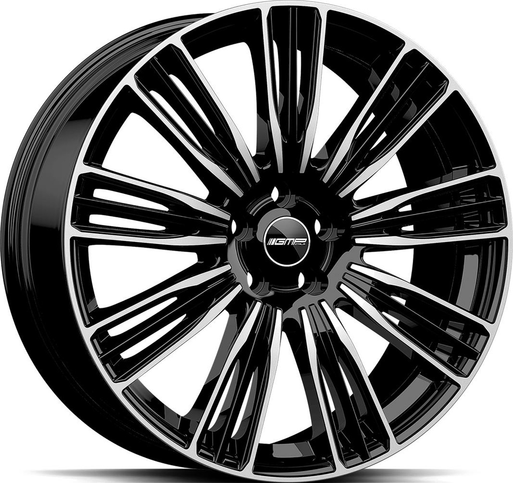 GMP COVENTRY BLACK DIAM 9.5x22 5/120 ET49 CB72.6