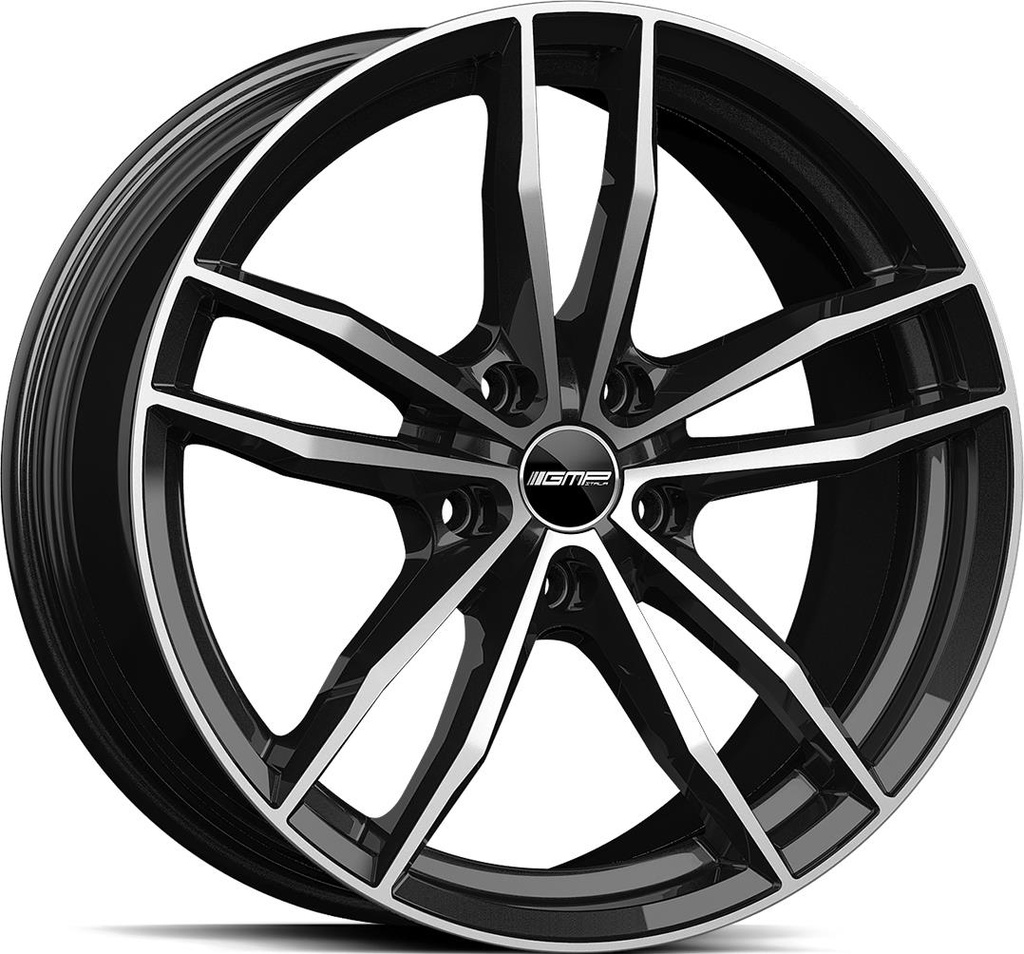 GMP SWAN BLACK DIAM 9.5x20 5/120 ET37 CB72.6