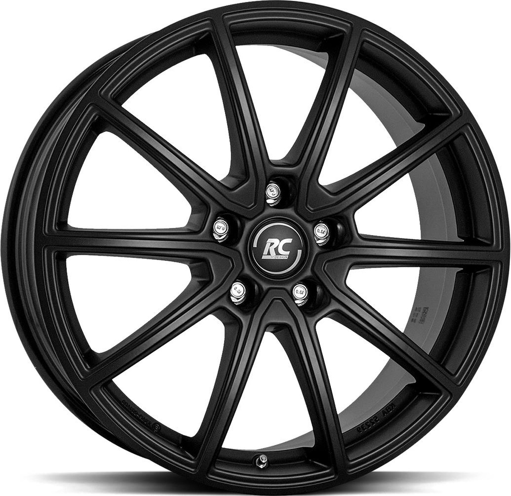 BROCK RC32 SATIN BLACK MATT 7x17 5/112 ET46 CB57.1