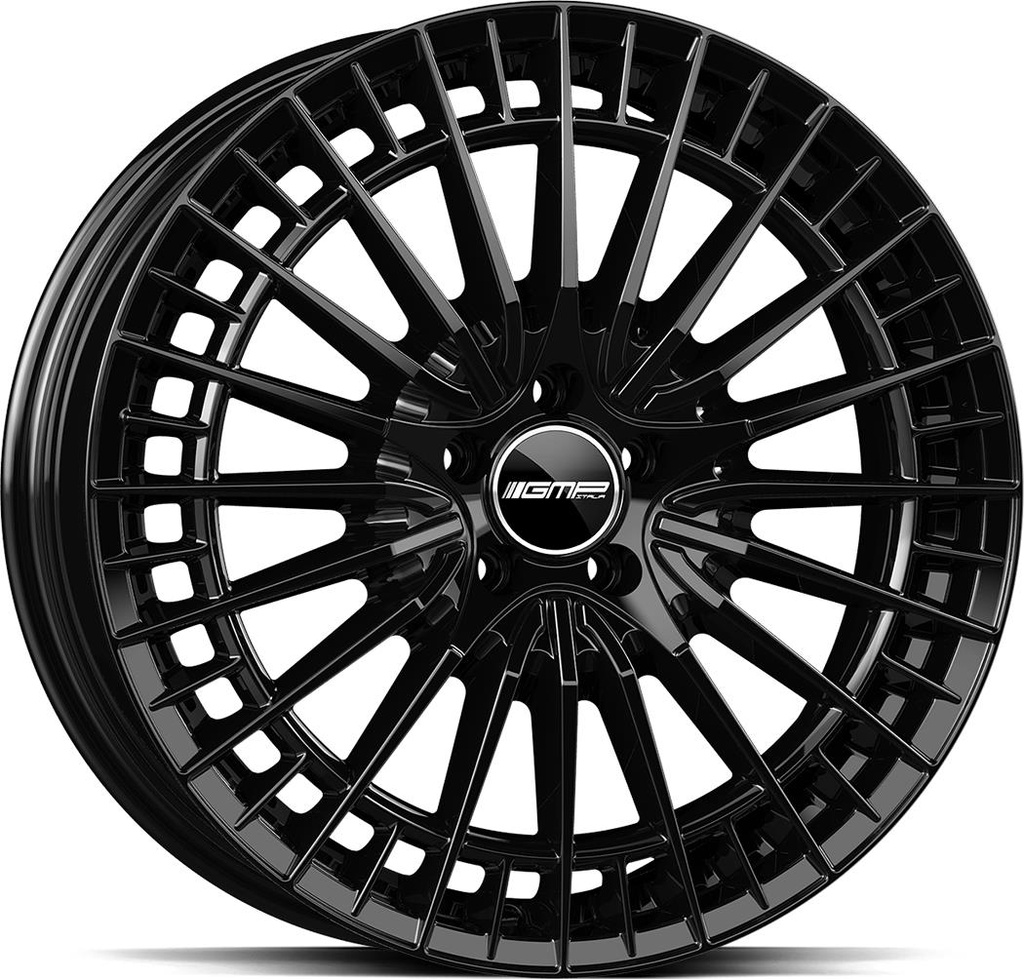 GMP QSTAR GLOSS BLACK 8x18 5/112 ET35 CB66.6