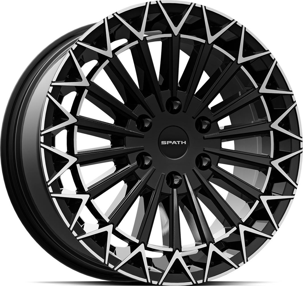 SPATH SP53 H BLACK SPECIAL LIP POL 9x20 6/130 ET50 CB84.1