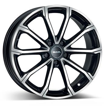 MAK DAVINCI BLACK MIRROR 6.5x17 5/112 ET45 CB66.6