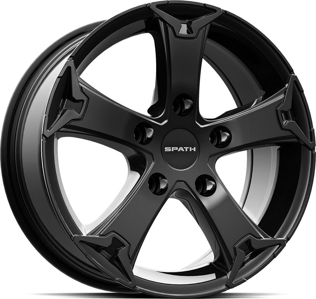 SPATH SP52 H GLOSS BLACK 7.5x18 6/120 ET50 CB74.6