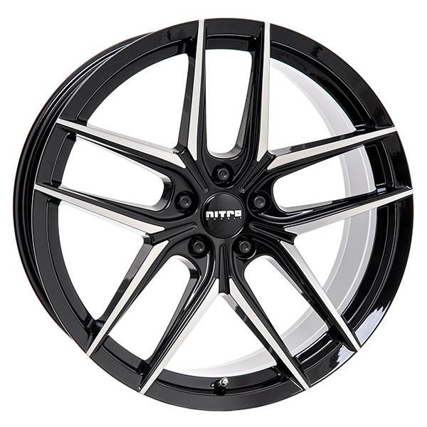 NITRO THRONE FF G.BLK/POL | 8,5X21 5-114,3 E40 C73,1 60 8.5x21 5/114.3 ET40 CB73.1