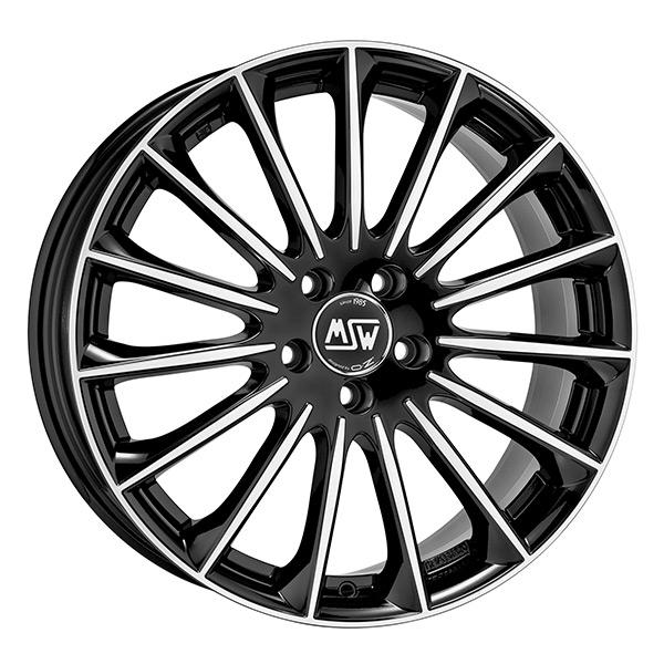 MSW 30 G.BLK F.POL | 8X19 5-112 E43 C66,5 R14 8x19 5/112 ET43 CB66.5