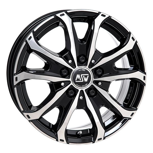 MSW 48 VAN BLK/POL | 7,5X18 5-120 E43 C65,1 R14 7.5x18 5/120 ET43 CB65.1