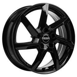 MEGA WHEELS PAVO BLACK 6.5x17 5/114.3 ET45 CB60.1