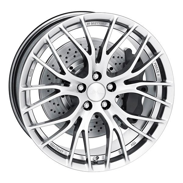 BREYTON BE FORCE4 SLV | 8,5X18 5-112 E50 C66,5 8.5x18 5/112 ET50 CB66.5