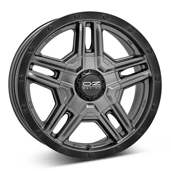 OZ RALLY ADVENTURE M.GRA/BLK LIP | 8X17 5-127 E37 C71,6 60 8x17 5/127 ET37 CB71.6