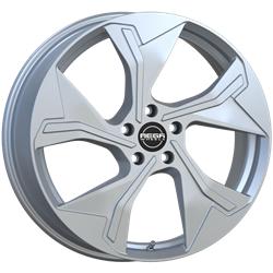 MEGA WHEELS TRITON DARK SILVER 8.5x19 5/108 ET53 CB63.3