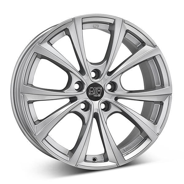 MSW 27T SLV | 8,5X18 5-114,3 E32,5 C64,1 60 8.5x18 5/114.3 ET32.5 CB64.1