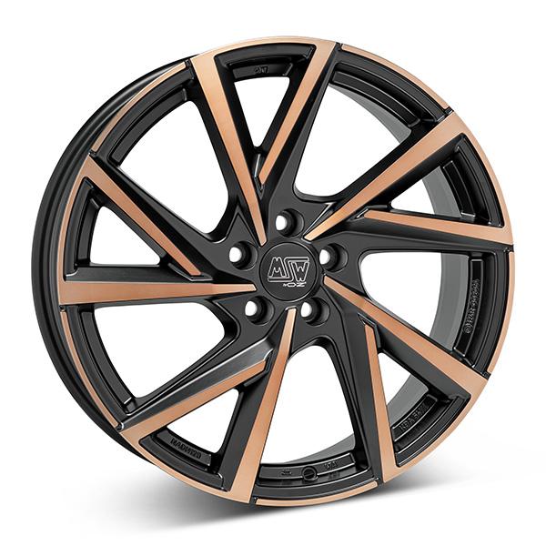 MSW 80 M.BLK/COPPER POL | 8X19 5-112 E45 C57,10 R12,8 8x19 5/112 ET45 CB57.1