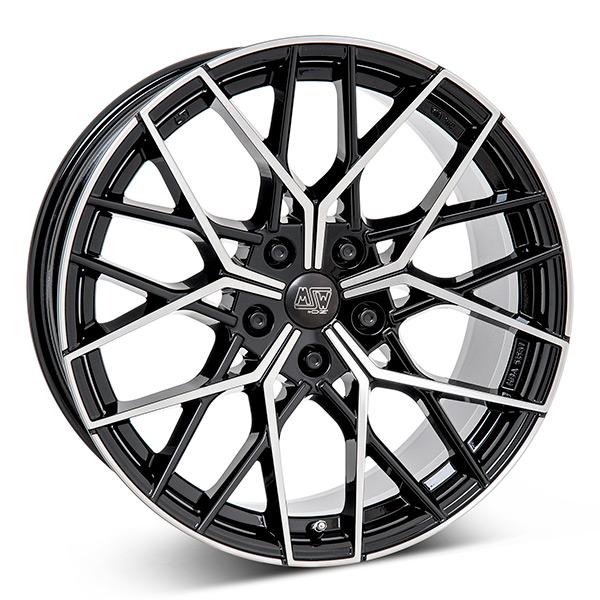 MSW 74 G.BLK/POL | 9X20 5-114,3 E40 C73,1 60 9x20 5/114.3 ET40 CB73.1