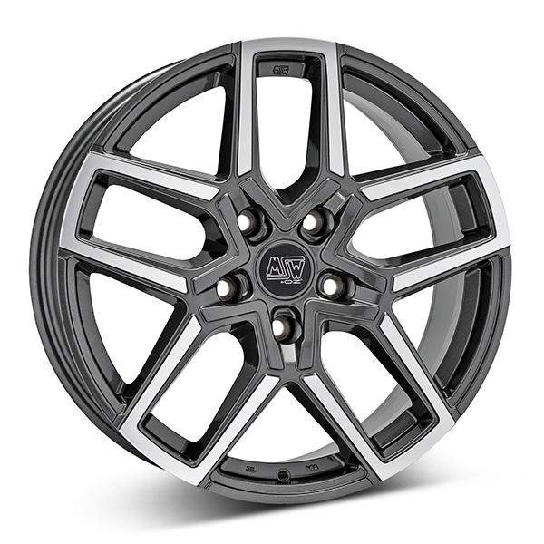 MSW 52 G.GUN/POL | 8,5X20 5-114,3 E35 C73,10 60 8.5x20 5/114.3 ET35 CB73.1