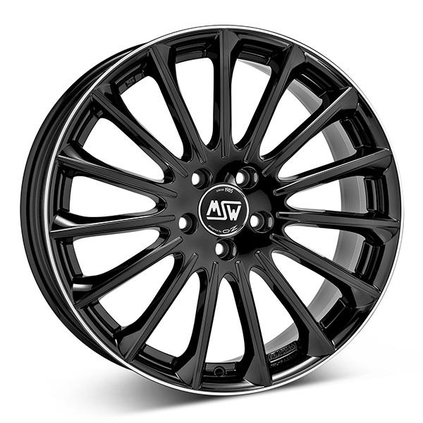 MSW 30 G.BLK POL/LIP | 8,5X18 5-112 E48 C73,1 60 8.5x18 5/112 ET48 CB73.1