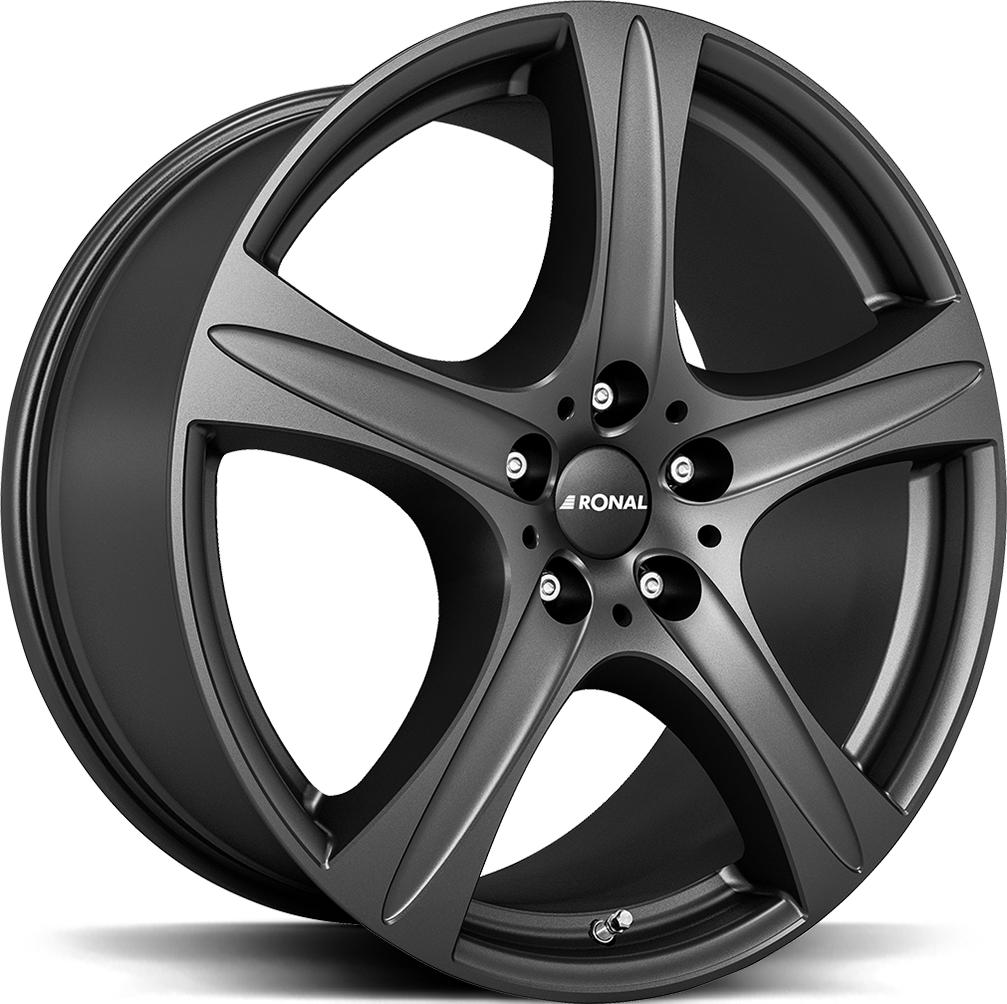 RONAL R55 SUV BLACK MATT 9x19 5/120 ET50 CB65.1