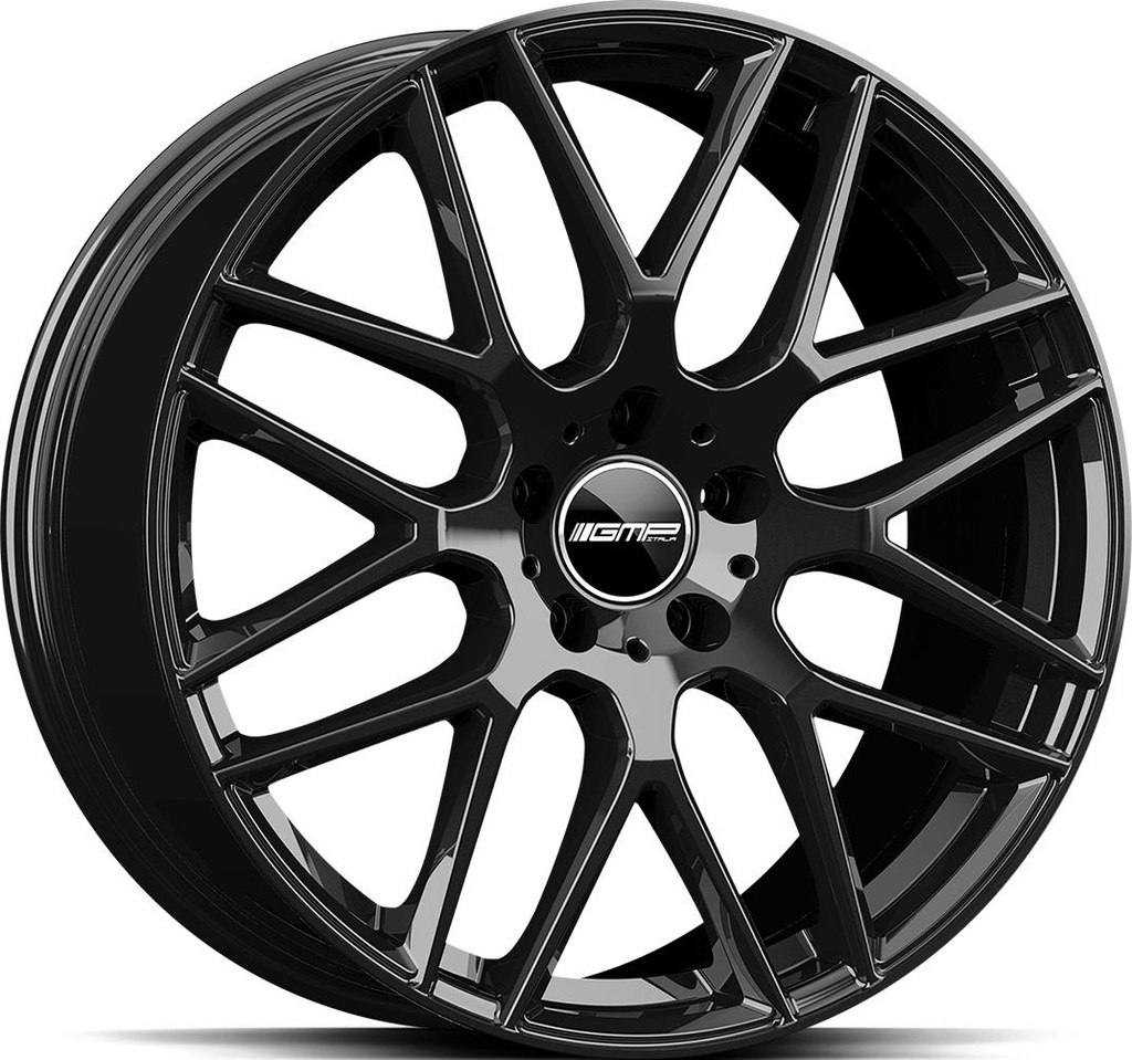 GMP BERGHEM GLOSS BLACK 11.5x23 5/130 ET52 CB71.6