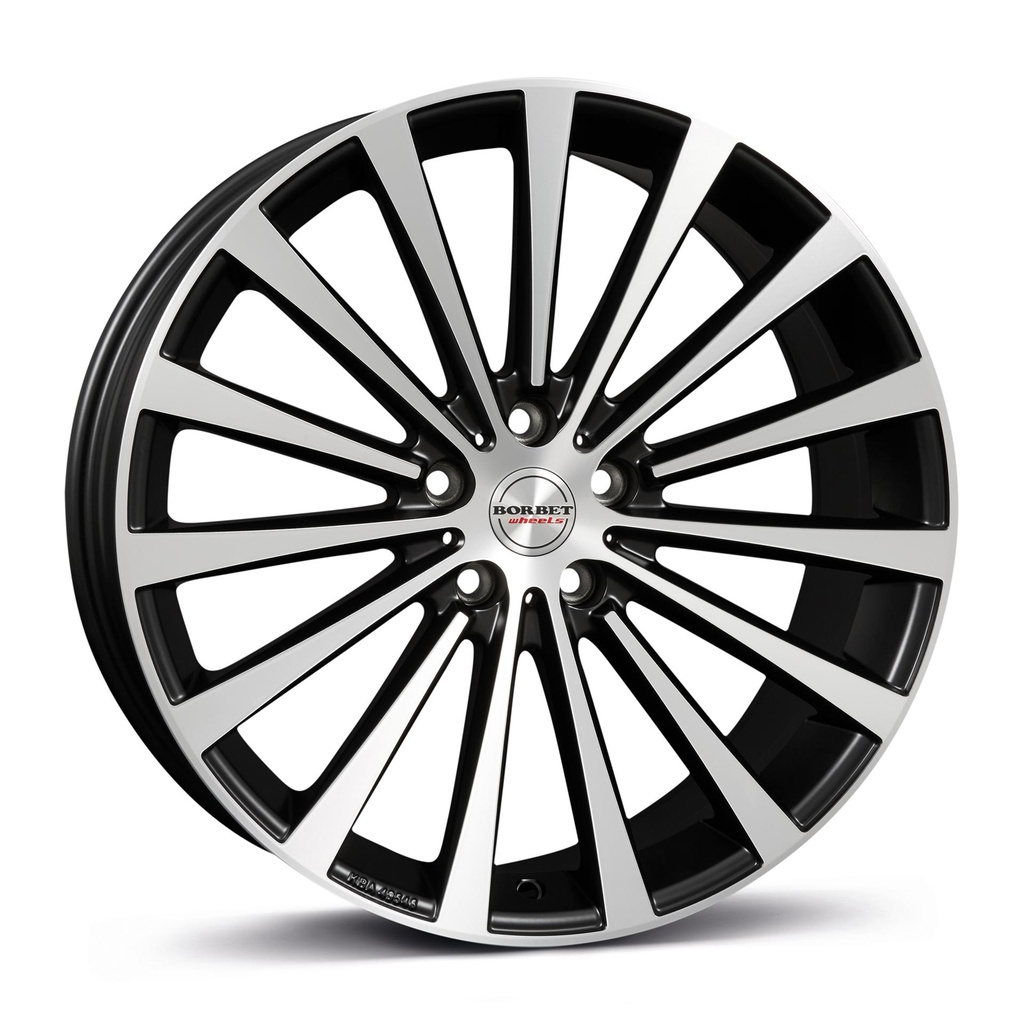 BORBET BLX BLACK POL MATT 8.5x19 5/114.3 ET40 CB72.6