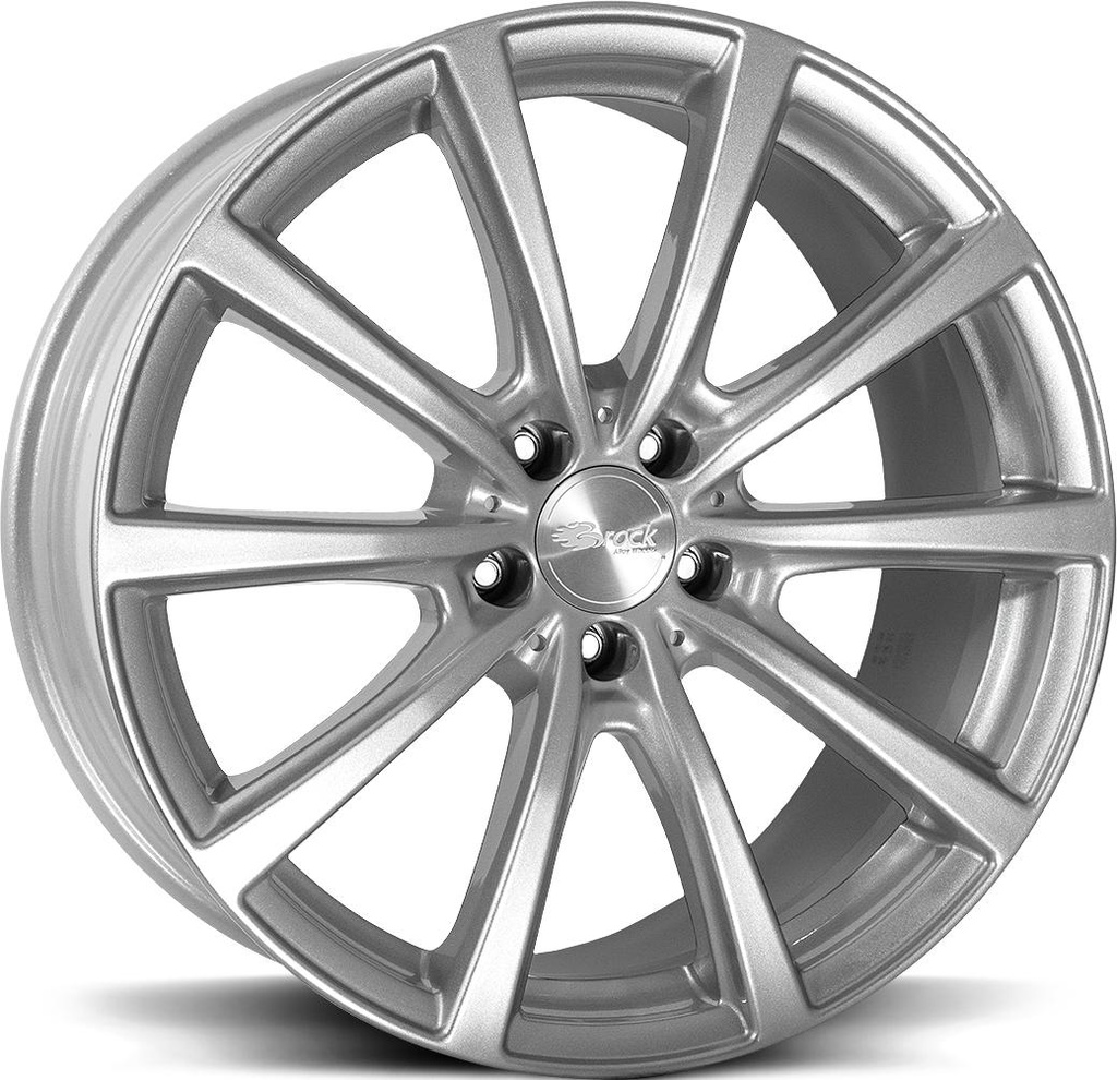 BROCK B32 CRYSTAL SILV 8.5x20 5/120 ET40 CB64.1