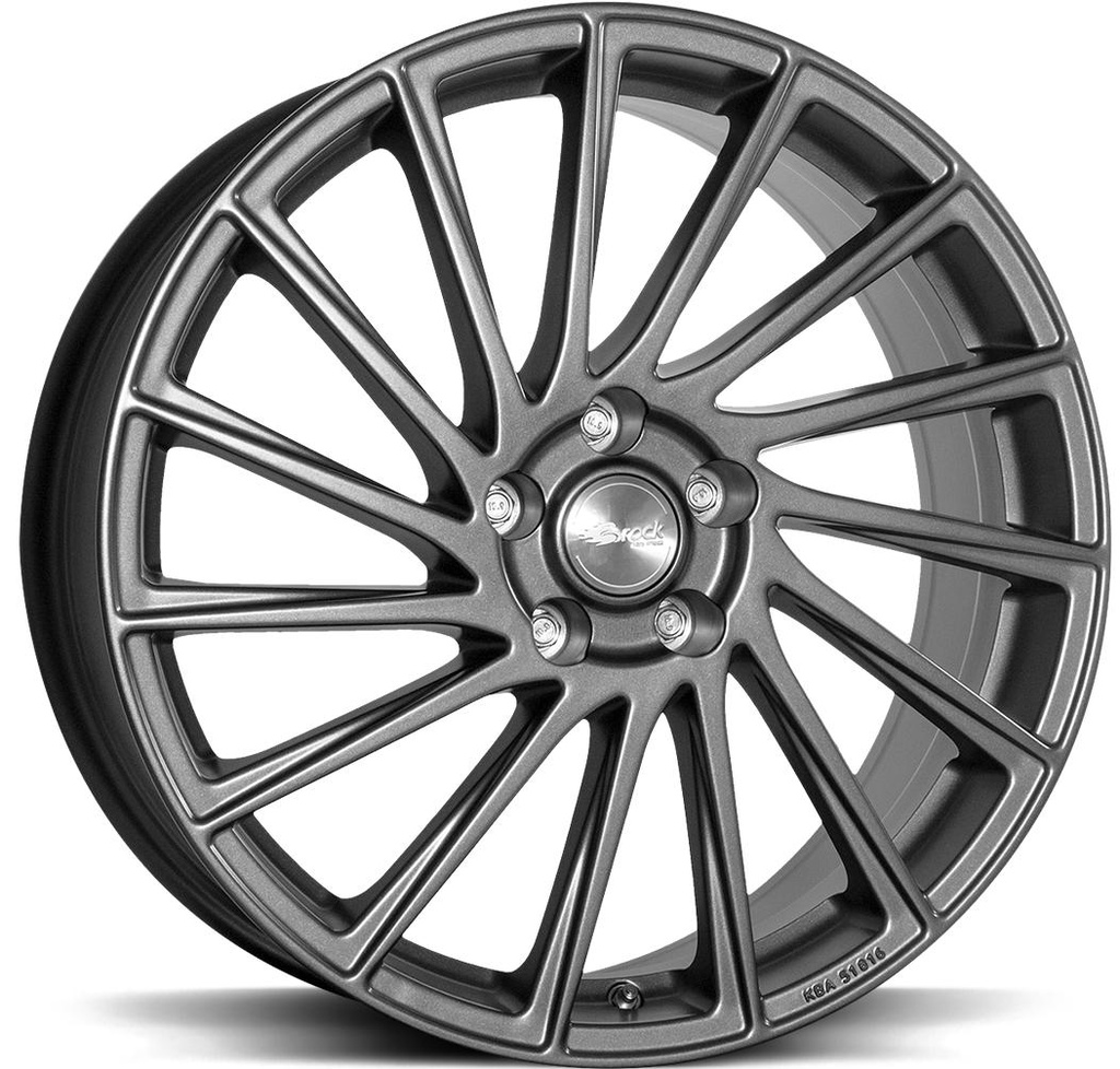 BROCK B39 HIMALAYA GREY MATT 7.5x19 5/112 ET33 CB66.6