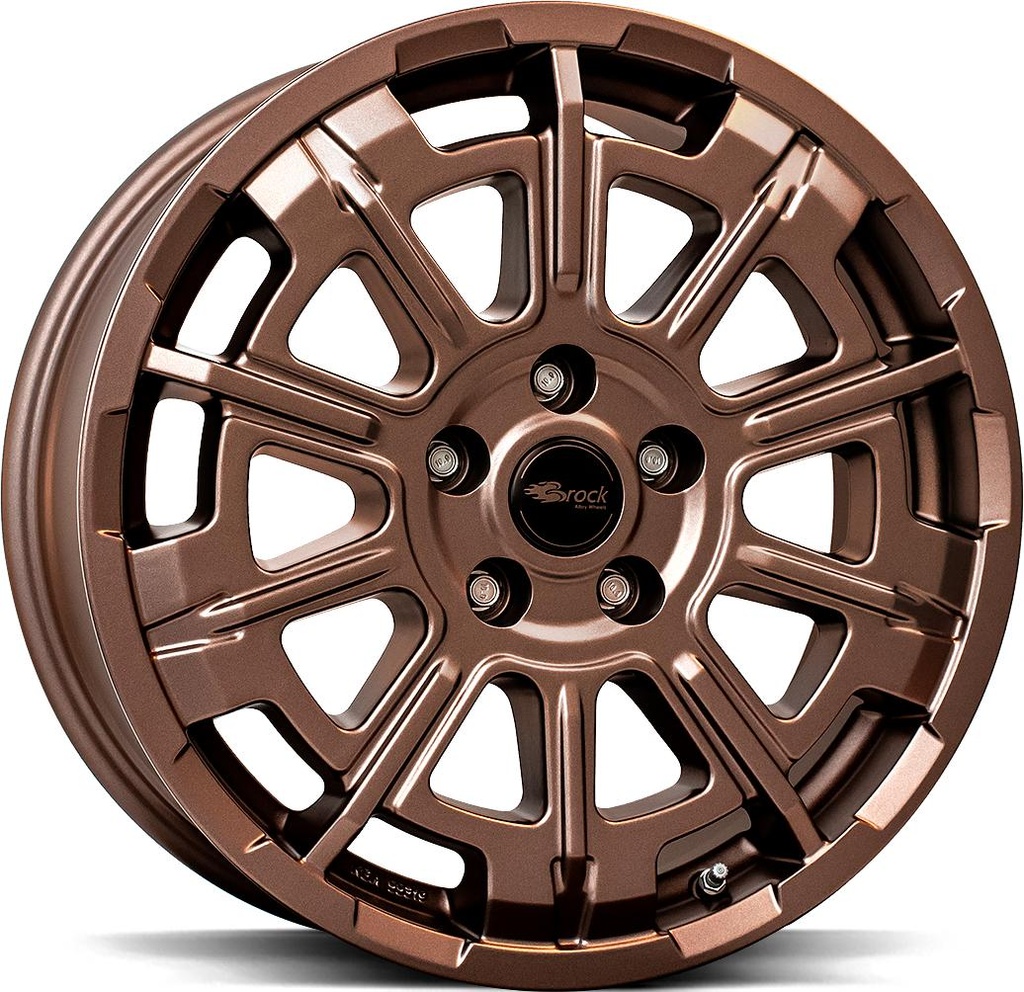 BROCK B45 BRONZE COPPER 7x17 5/112 ET51 CB66.6