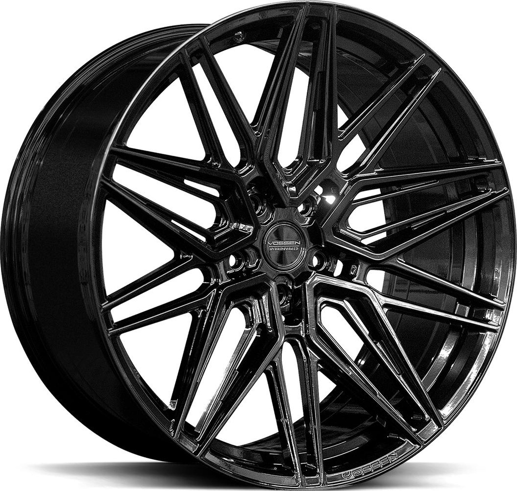 VOSSEN HF7 GLOSS BLACK 10.5x22 5/120 ET38 CB72.6