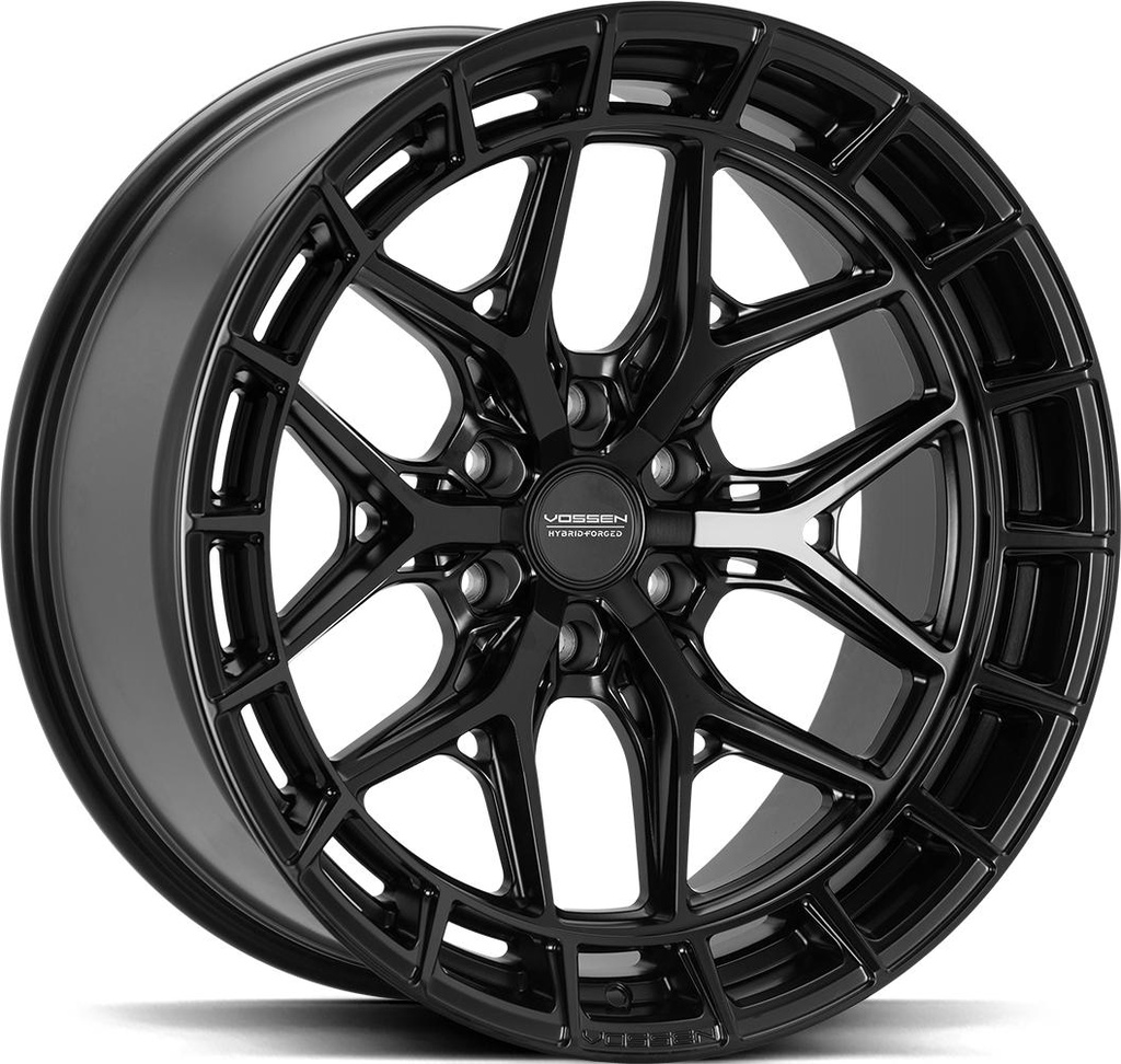 VOSSEN HFX1 SATIN BLACK 12x22 8/180 ET-44 CB124.3