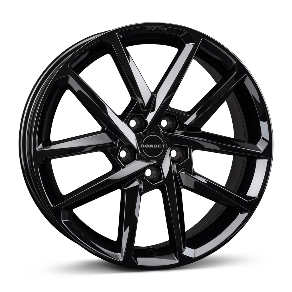 BORBET N BLACK GLOSS 7.5x18 5/108 ET46 CB72.5
