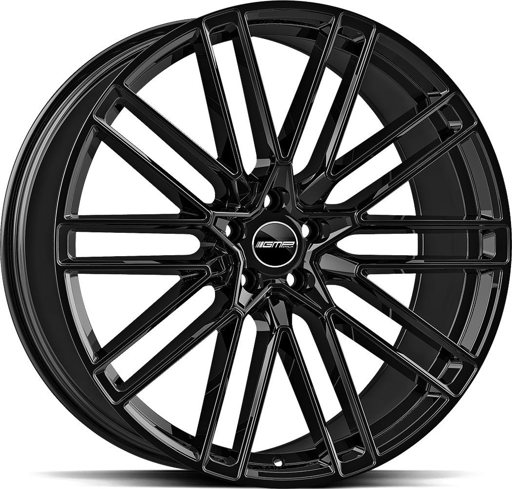 GMP STILGAR GLOSS BLACK 10x24 5/130 ET20 CB84.1