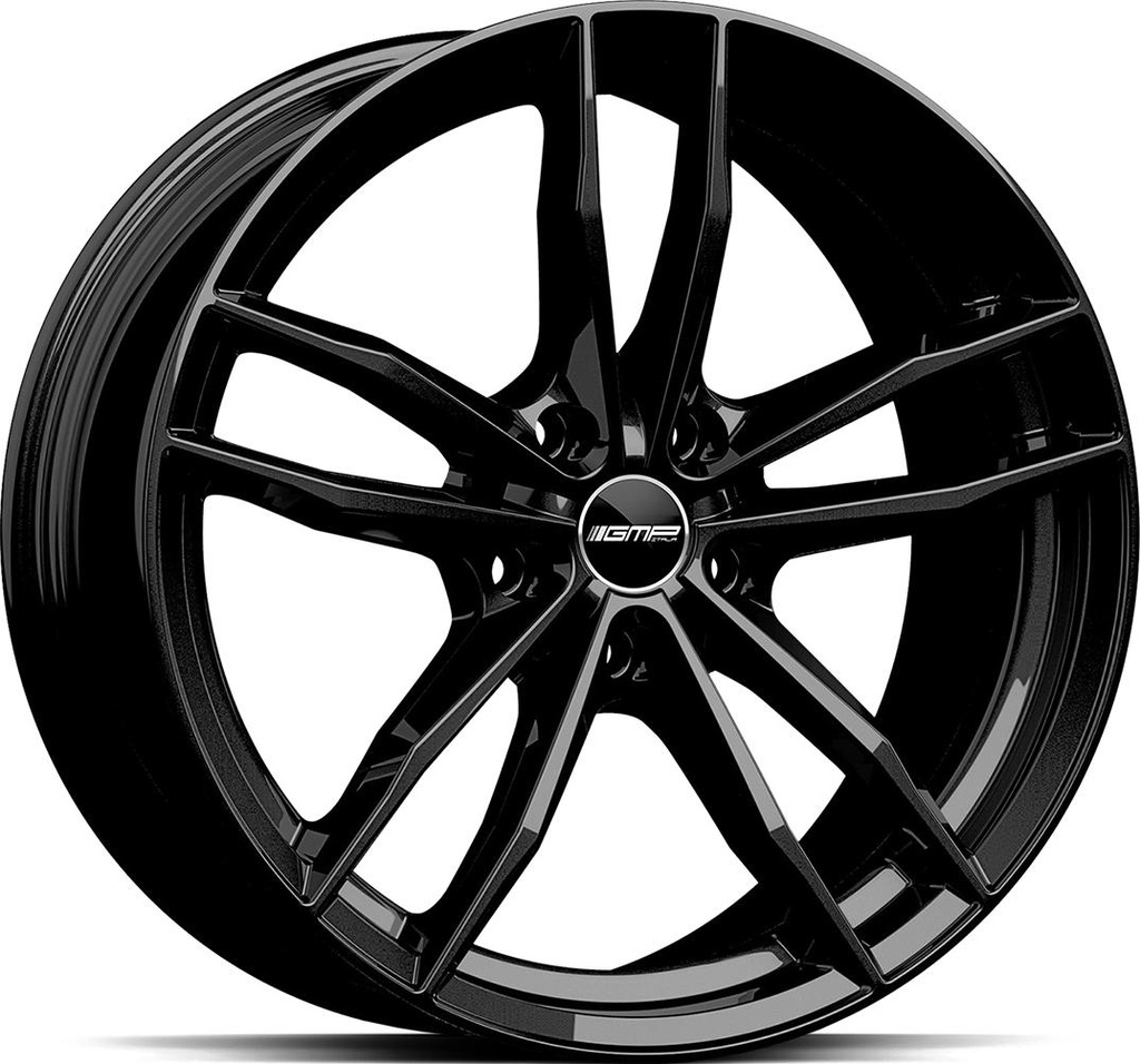 GMP SWAN GLOSS BLACK 7.5x17 5/112 ET25 CB66.6