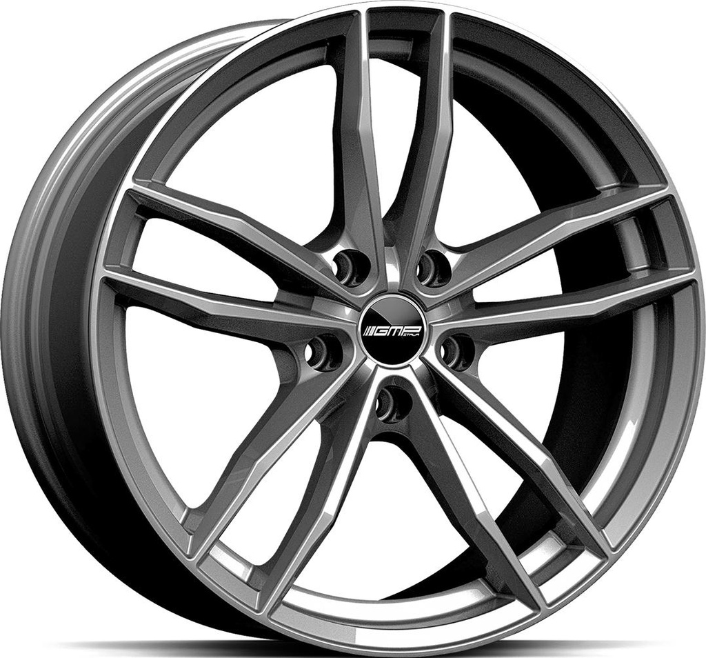 GMP SWAN GLOSS ANTHRACITE 8x19 5/120 ET30 CB72.6