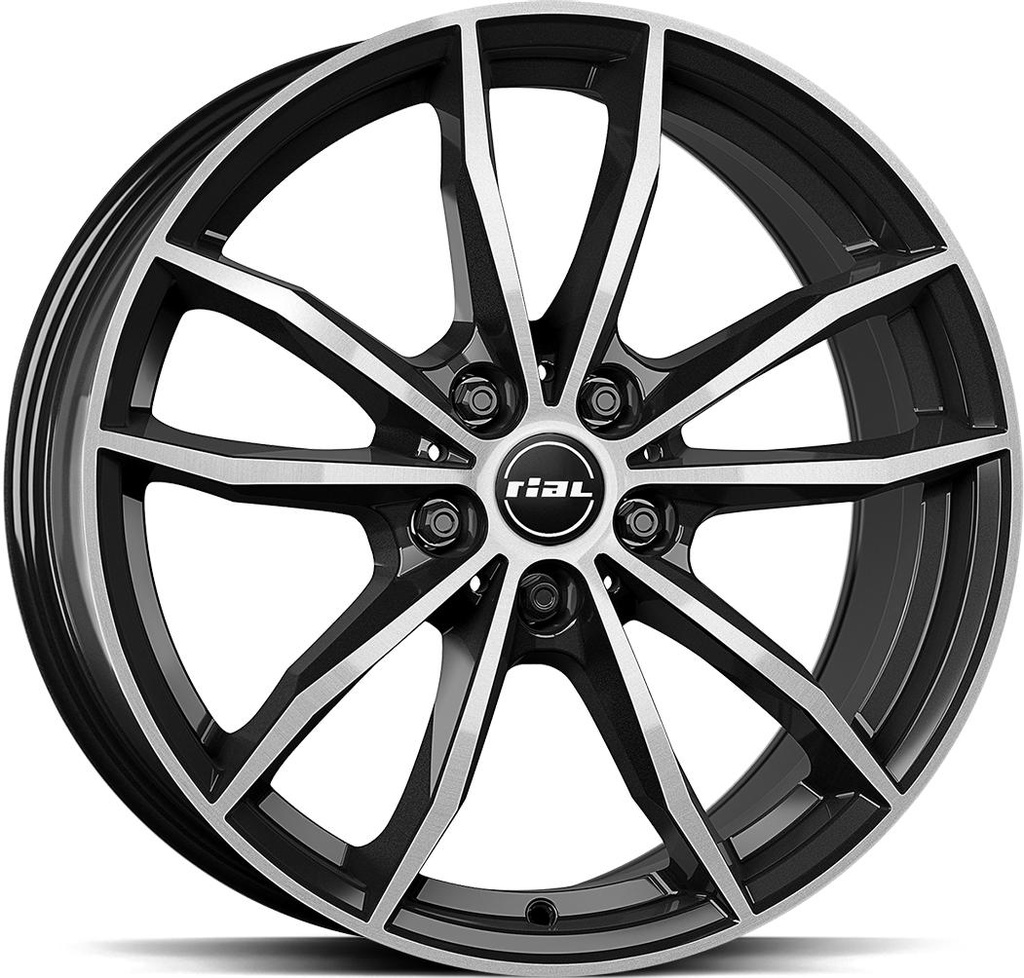 RIAL X12X DIAM BLACK POL 9x20 5/112 ET35 CB66.7