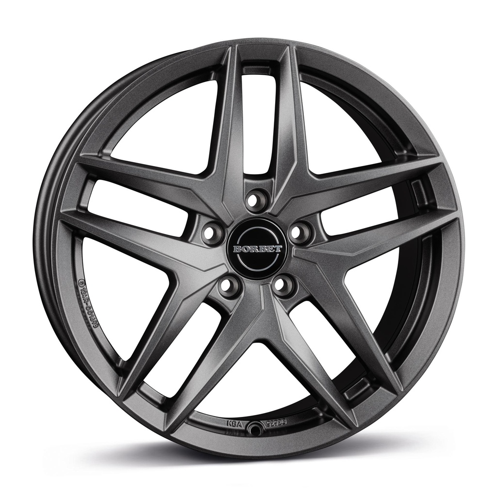 BORBET Z DARK GREY MATT 8.5x20 5/112 ET38 CB57.1