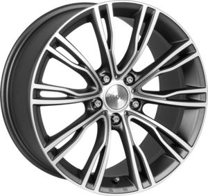 ACC GOLIATH STEEL GREY / MATT POLISHED 9x19 5/120 ET40 CB74.1