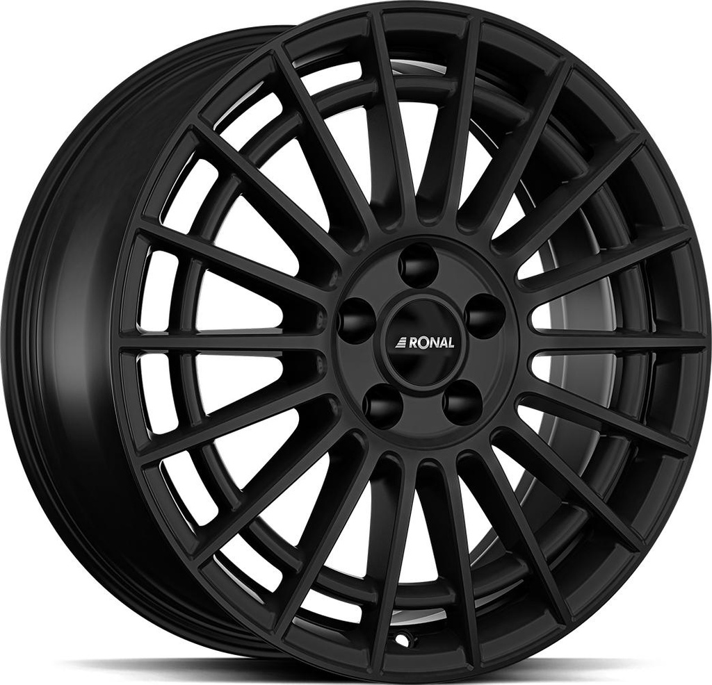 RONAL R73 JET BLACK MAT 8x18 5/108 ET40 CB68