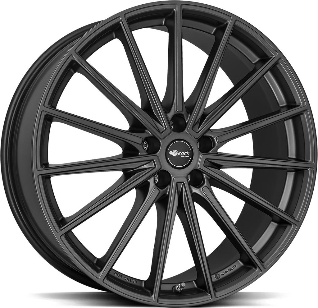 BROCK B43 COSMIC GREY MATT 8x20 5/114.3 ET40 CB66.1