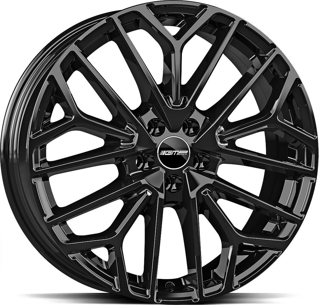 GMP MATERIA GLOSSY BLACK 10x22 5/120 ET40 CB63.4
