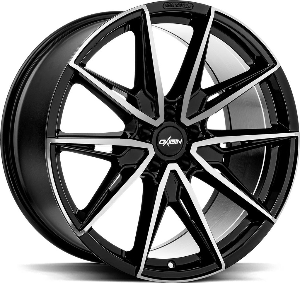 OXGIN 30 OXHEAT BLACK FULL POL 10x20 5/112 ET42 CB66.6