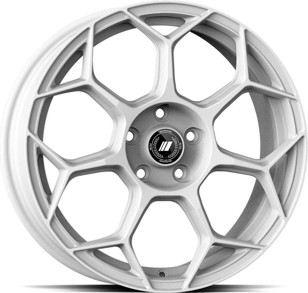 GMP RACEWAY WHITE 7x18 4/100 ET40 CB54.1