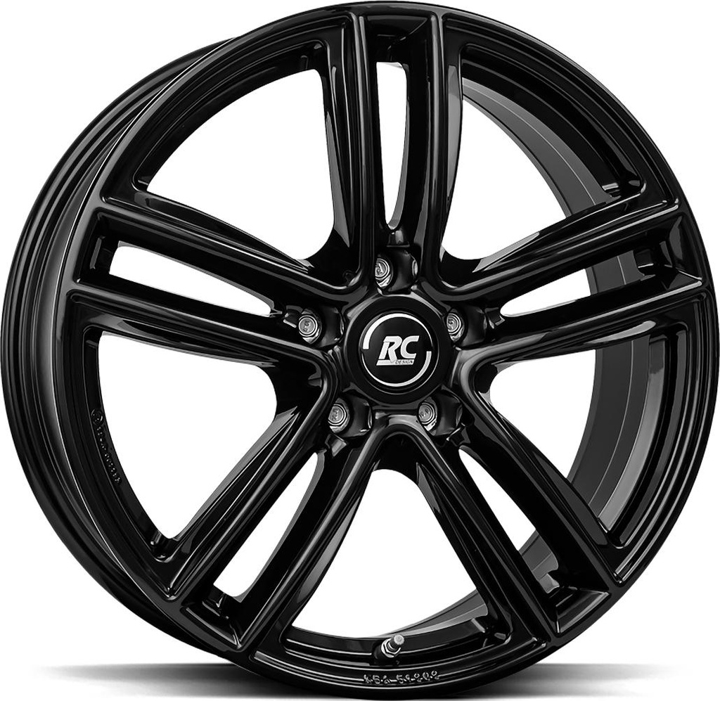 BROCK RC27 SHINY BLACK 8x18 5/112 ET47 CB66.6