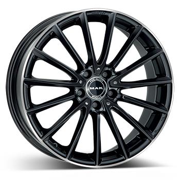 MAK KOMET GLOSS BLACK M.RING 9x19 5/112 ET50 CB66.6