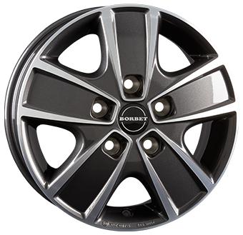 BORBET CWG 6x16 5/130 ET68 CB78.1