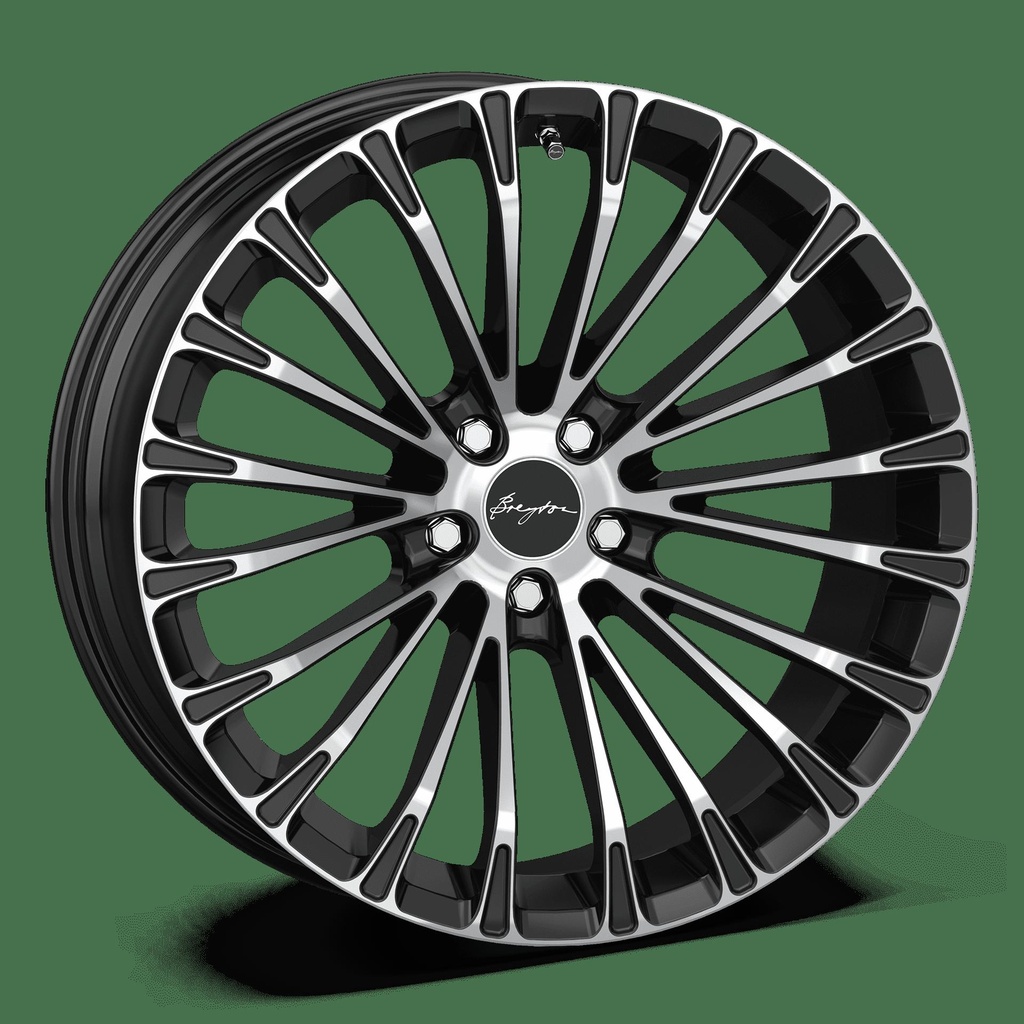 BREYTON LS2 M.BLK /POL | 8,5X19 5-112 E35 C66,5 60 8.5x19 5/112 ET35 CB66.5