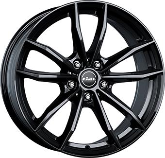 RIAL X12 DIAM BLACK 8x18 5/112 ET30 CB66.7