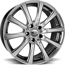BROCK B21 CHROME SILVER 8x18 5/112 ET21 CB66.6