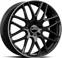 GMP BERGHEM BLACK DIAM LIP 8.5x21 5/112 ET35 CB66.6